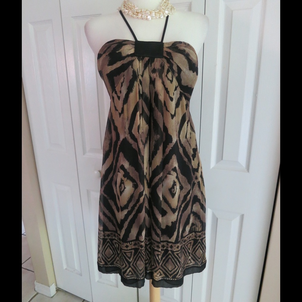 Ann Klein Brown Dress
